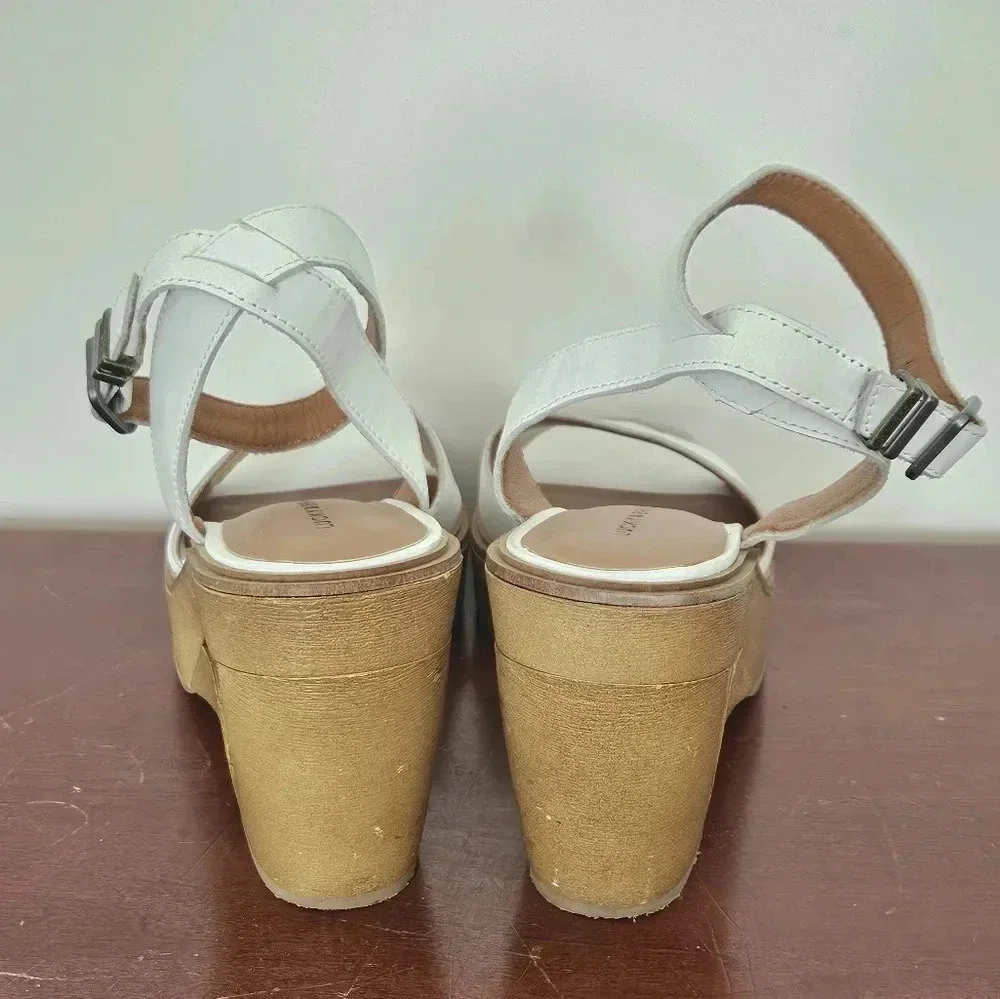 Lucky Brand Womens Green  Ankle Strap /Lk-Wyndin  Heels Size 8M